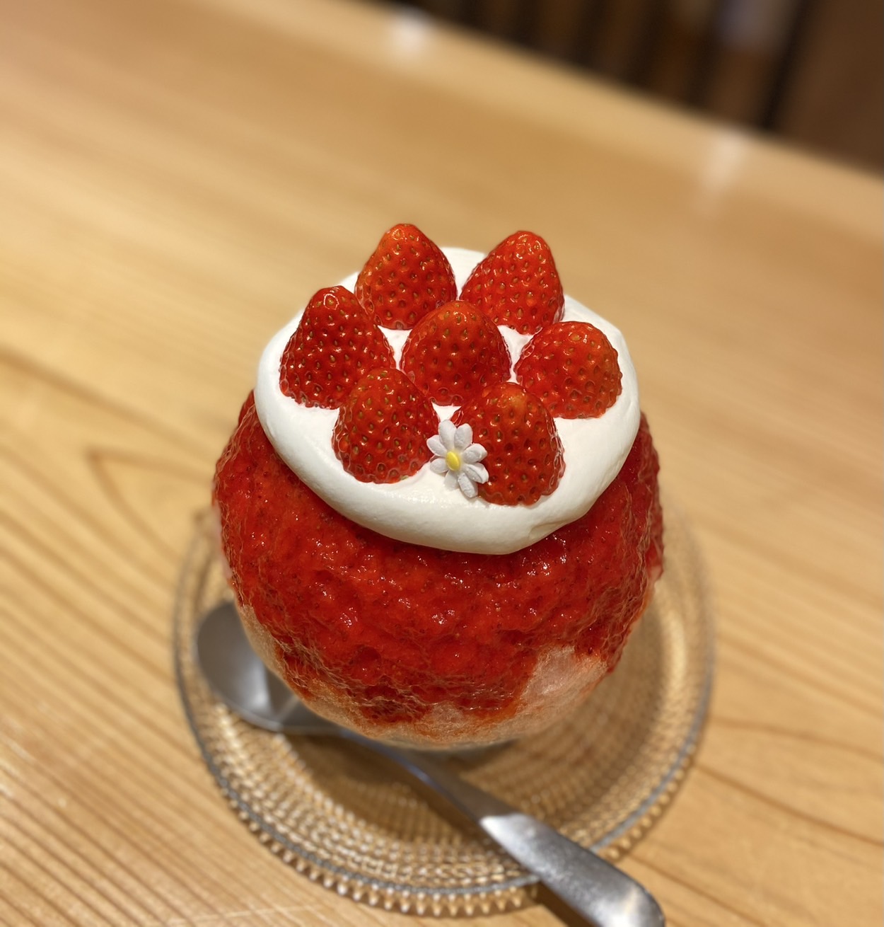 かき氷メニュー